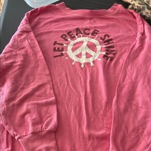 Old Navy Vibrant Pink Knit Top